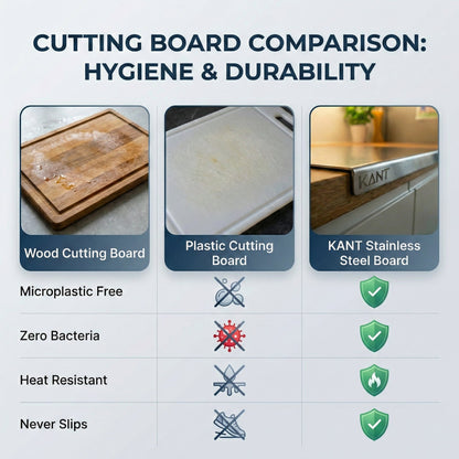 🔥Buy 1 Get 1 Free🎁Stainless Steel Countertop Chopping Board